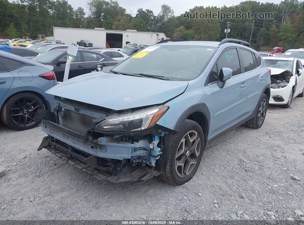JF2GTAMC3JH278959 2018 SUBARU CROSSTREK Blue 