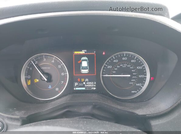 JF2GTAMC3L8257466 2020 SUBARU CROSSTREK White Вид задніх сидінь