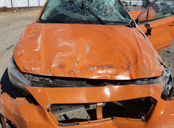JF2GTAMC4LH233659 2020 SUBARU CROSSTREK Оранжевый Вид задней части салона