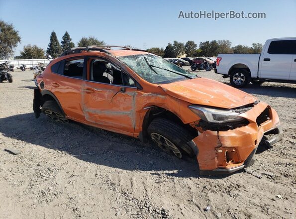 JF2GTAMC4LH233659 2020 SUBARU CROSSTREK Оранжевый Передняя правая четверть
