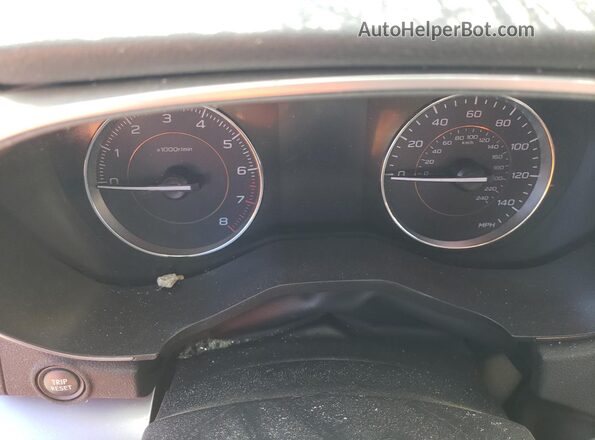 JF2GTAMC4LH233659 2020 SUBARU CROSSTREK Оранжевый Вид щитка приборов