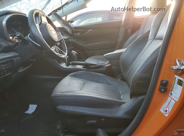 JF2GTAMC4LH233659 2020 SUBARU CROSSTREK Оранжевый Вид салона спереди