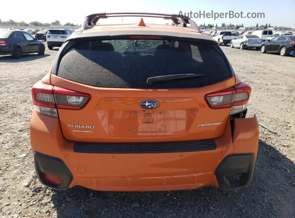 JF2GTAMC4LH233659 2020 SUBARU CROSSTREK Оранжевый Вид сзади
