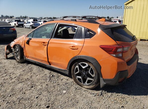 JF2GTAMC4LH233659 2020 SUBARU CROSSTREK Оранжевый Задняя левая четверть