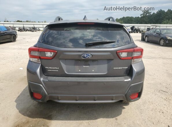 JF2GTAMC5L8252530 2020 SUBARU CROSSTREK Gray უკანა ხედი