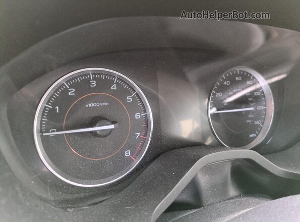 JF2GTAMC8L8237763 2020 SUBARU CROSSTREK Синий Вид щитка приборов