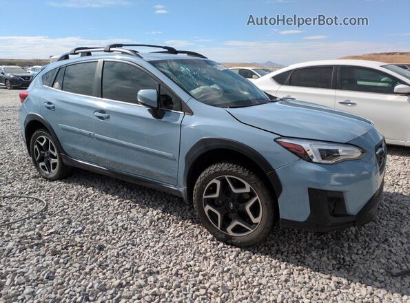 JF2GTAMC8L8237763 2020 SUBARU CROSSTREK Синий Передняя правая четверть
