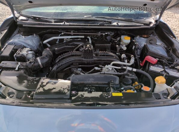 JF2GTAMC8L8237763 2020 SUBARU CROSSTREK Синий Вид задней части салона