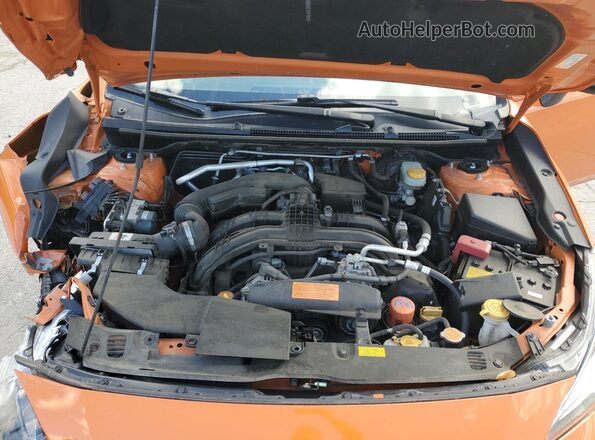 JF2GTANC4LH214835 2020 SUBARU CROSSTREK Оранжевый Вид подкапотного пространства