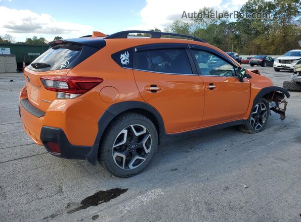 JF2GTANC4LH214835 2020 SUBARU CROSSTREK Оранжевый Задняя правая четверть