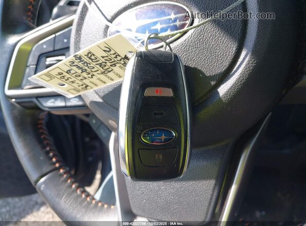 JF2GTANCXK8375558 2019 SUBARU CROSSTREK Серый Вид панели приборов