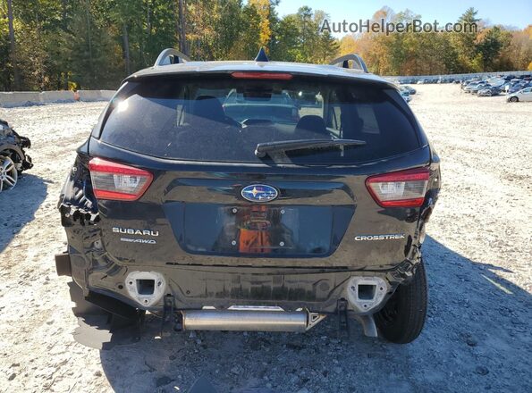 JF2GTAPC3N8231996 2022 SUBARU CROSSTREK Black Вид ззаду