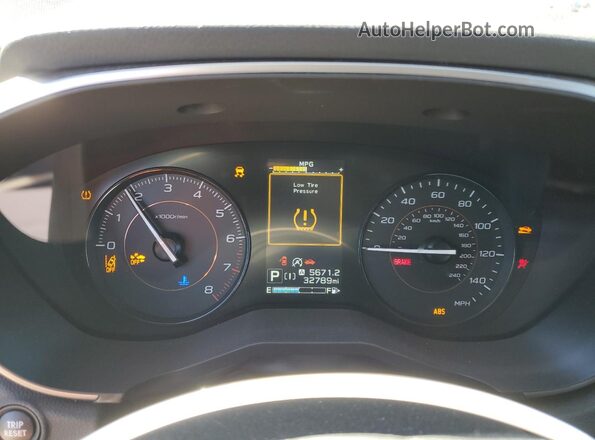 JF2GTAPC3N8231996 2022 SUBARU CROSSTREK Black Вид щитка приладів