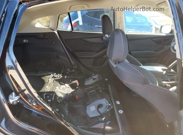 JF2GTAPC3N8231996 2022 SUBARU CROSSTREK Black Вид задніх сидінь