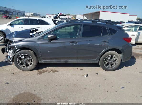 JF2GTAPC4L8200382 2020 SUBARU CROSSTREK Серый Вид задней части салона