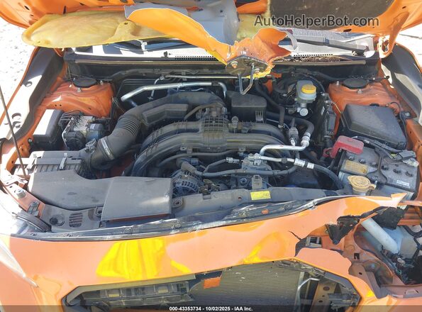 JF2GTAPC4LH207638 2020 SUBARU CROSSTREK Orange Вид ззаду