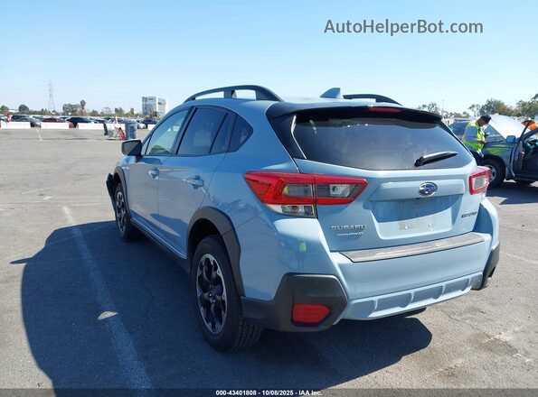 JF2GTAPC4M8212579 2021 SUBARU CROSSTREK Light Blue Задня ліва чверть