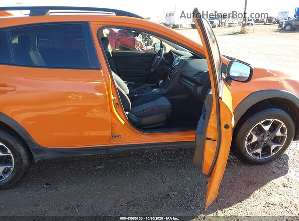 JF2GTAPC8LH273397 2020 SUBARU CROSSTREK Orange Vista interior delantera