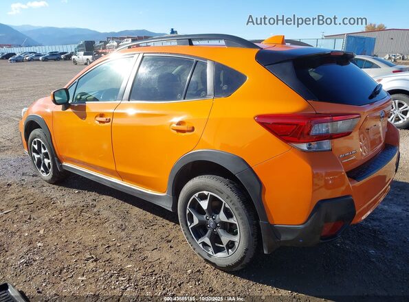 JF2GTAPC8LH273397 2020 SUBARU CROSSTREK Orange Trasero izquierdo