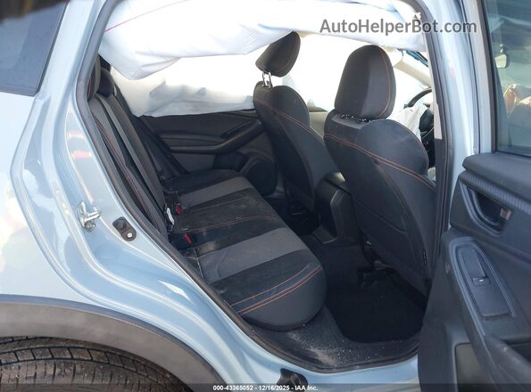 JF2GTAPC9L8227299 2020 SUBARU CROSSTREK Blue Widok naklejki z numerem VIN