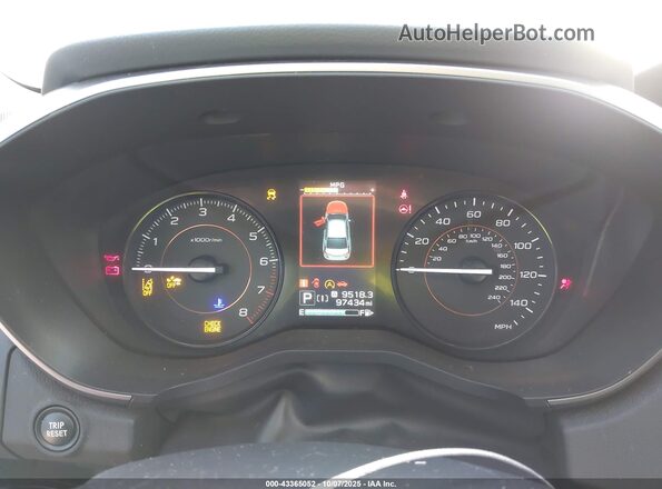 JF2GTAPC9L8227299 2020 SUBARU CROSSTREK Blue Widok tylnych siedzeń