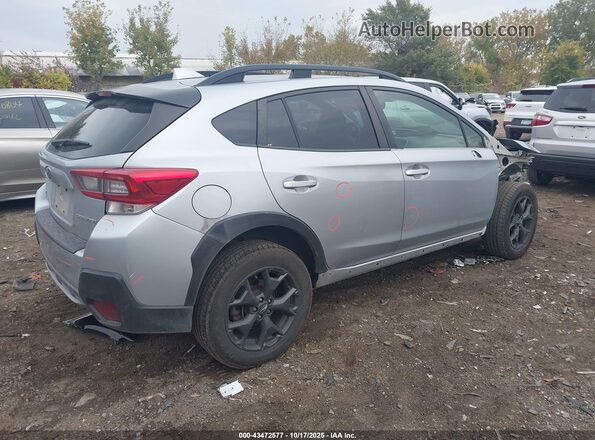 JF2GTAPC9L8243034 2020 SUBARU CROSSTREK Silver Задня права чверть