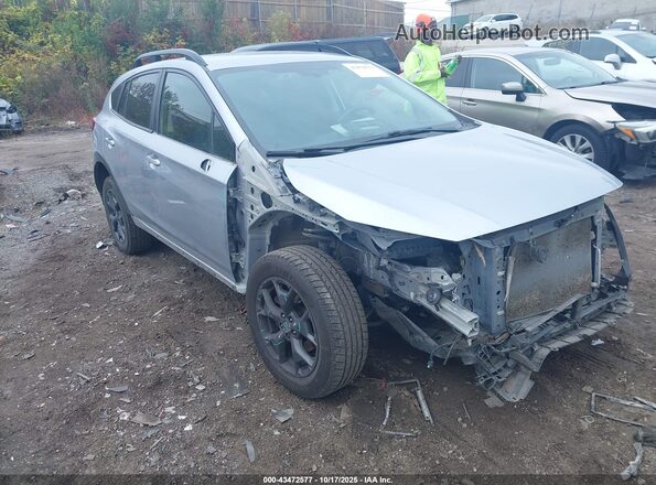 JF2GTAPC9L8243034 2020 SUBARU CROSSTREK Silver Вид спереду