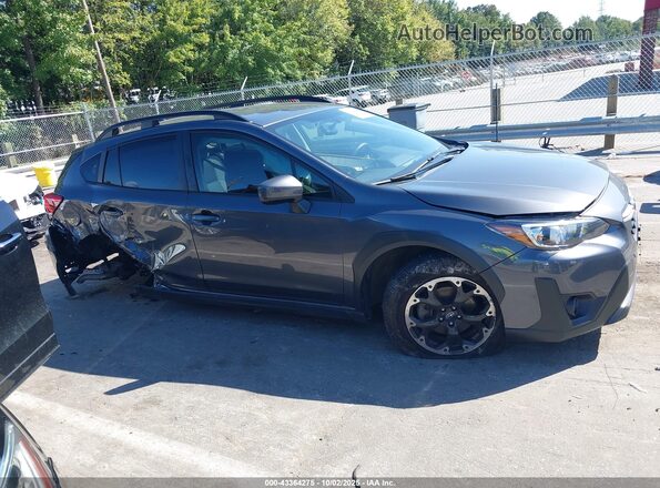 JF2GTAPC9N8267112 2022 SUBARU CROSSTREK Gray Widok wnętrza 360 stopni