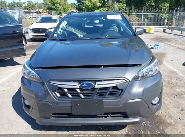 JF2GTAPC9N8267112 2022 SUBARU CROSSTREK Gray Widok wnętrza z tyłu