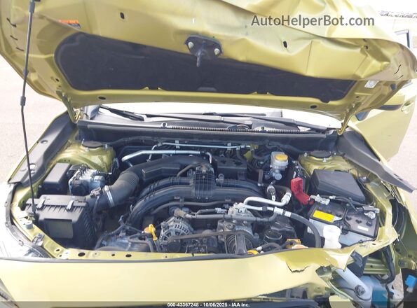JF2GTAPC9NH219786 2022 SUBARU CROSSTREK Green Vista trasera