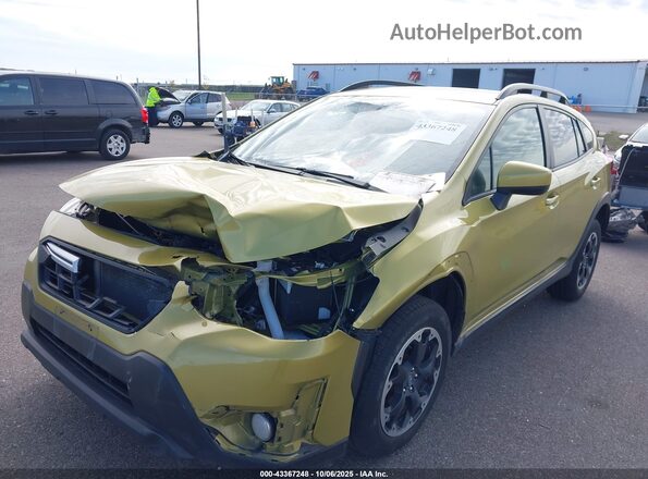JF2GTAPC9NH219786 2022 SUBARU CROSSTREK Green Vista frontal