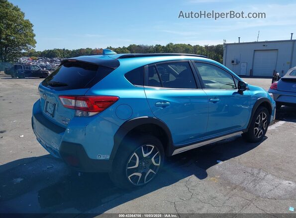 JF2GTDEC5KH350262 2019 SUBARU CROSSTREK HYBRID Blue Tył prawy