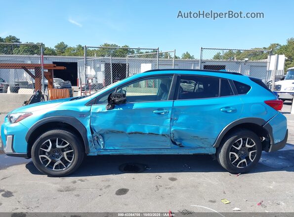 JF2GTDEC5KH350262 2019 SUBARU CROSSTREK HYBRID Blue Widok wnętrza 360 stopni