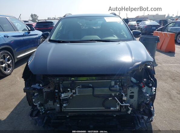 JF2GTDEC6KH322499 2019 SUBARU CROSSTREK HYBRID Black Widok zestawu wskaźników