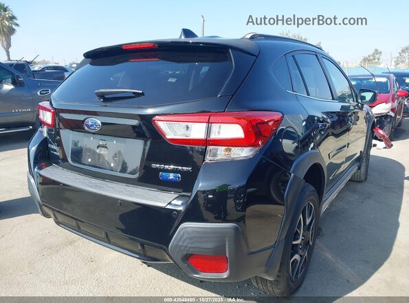JF2GTDEC6KH322499 2019 SUBARU CROSSTREK HYBRID Black Tył prawy