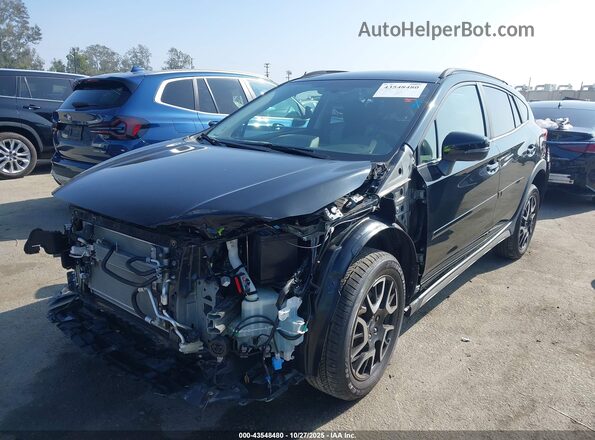 JF2GTDEC6KH322499 2019 SUBARU CROSSTREK HYBRID Black Przód lewy