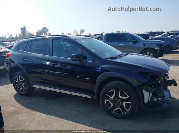 JF2GTDEC6KH322499 2019 SUBARU CROSSTREK HYBRID Black Widok wnętrza z tyłu