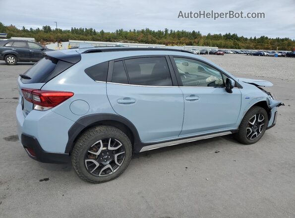 JF2GTDNC6LH255243 2020 SUBARU CROSSTREK Blue Задня права чверть
