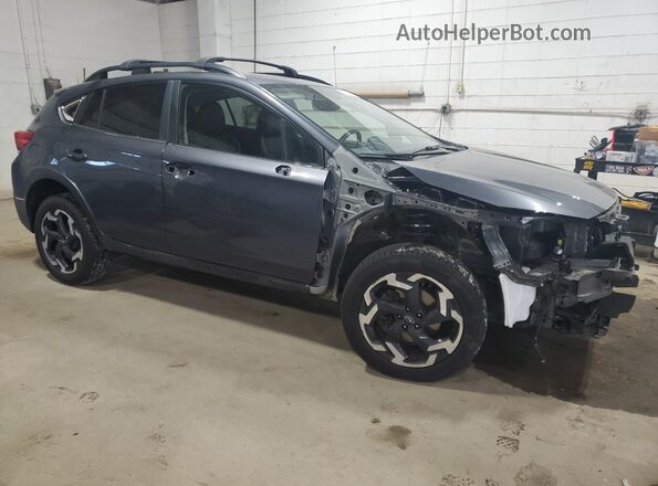 JF2GTHMC1MH348584 2021 SUBARU CROSSTREK Угольный Передняя правая четверть