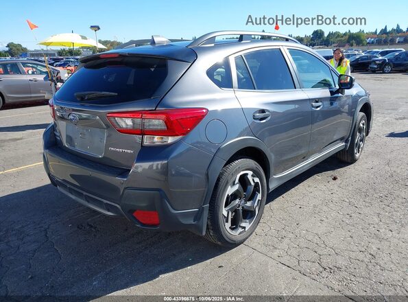 JF2GTHMC9MH381218 2021 SUBARU CROSSTREK Gray Trasero derecho