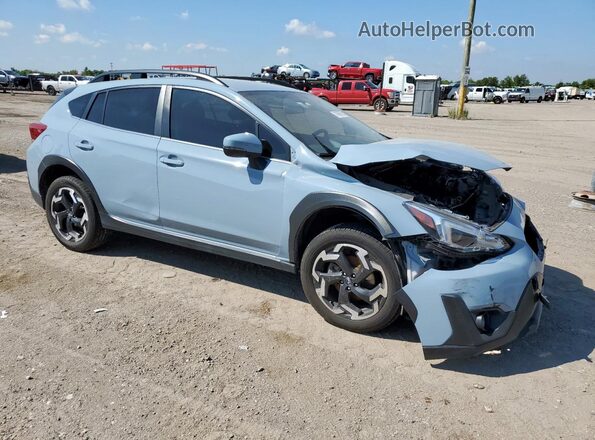 JF2GTHMC9NH239937 2022 SUBARU CROSSTREK Blue Передня права чверть