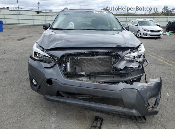 JF2GTHNC6NH283408 2022 SUBARU CROSSTREK Gray Widok z przodu
