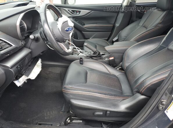 JF2GTHNC6NH283408 2022 SUBARU CROSSTREK Gray Widok wnętrza z przodu