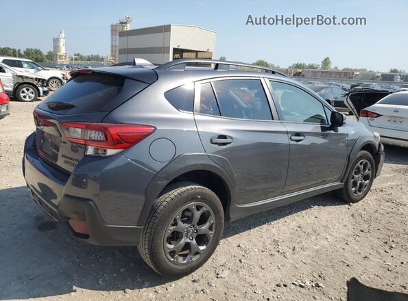 JF2GTHRC0NH240757 2022 SUBARU CROSSTREK Gray Հետևի աջ