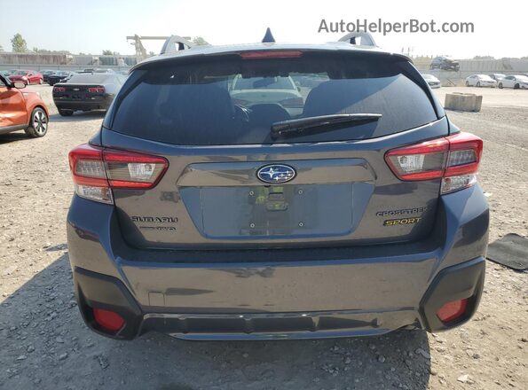 JF2GTHRC0NH240757 2022 SUBARU CROSSTREK Gray Հետևի տեսք