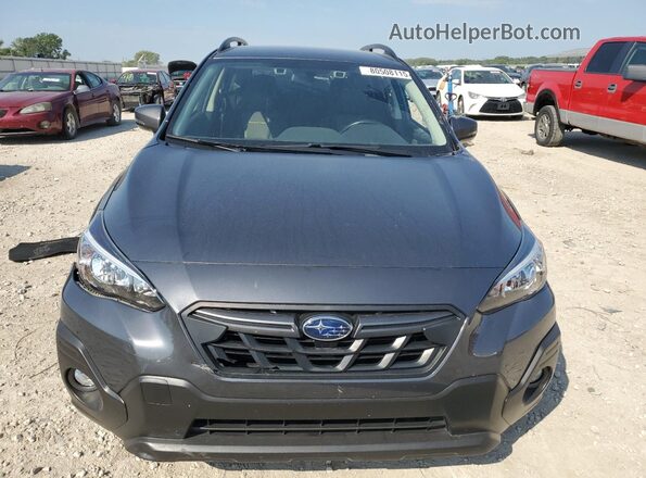 JF2GTHRC0NH240757 2022 SUBARU CROSSTREK Gray Դիմացի տեսք