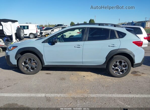 JF2GTHRC8MH303392 2021 SUBARU CROSSTREK Light Blue Vista interior de 360 grados