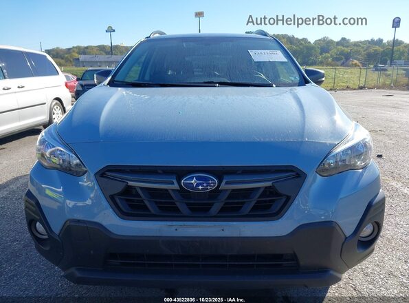 JF2GTHRC8MH303392 2021 SUBARU CROSSTREK Light Blue Vista del cuadro de instrumentos