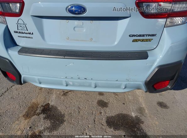 JF2GTHRC8MH303392 2021 SUBARU CROSSTREK Light Blue 