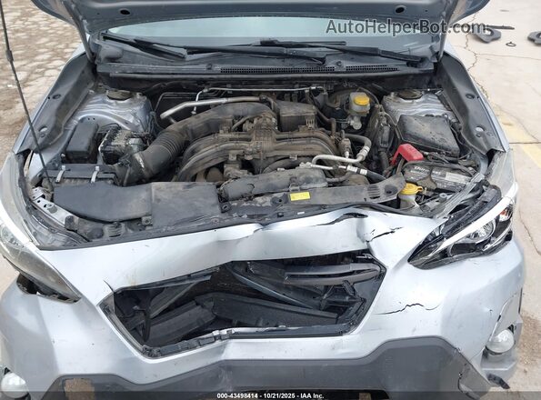 JF2GTHRC9MH279023 2021 SUBARU CROSSTREK Silver Rear view